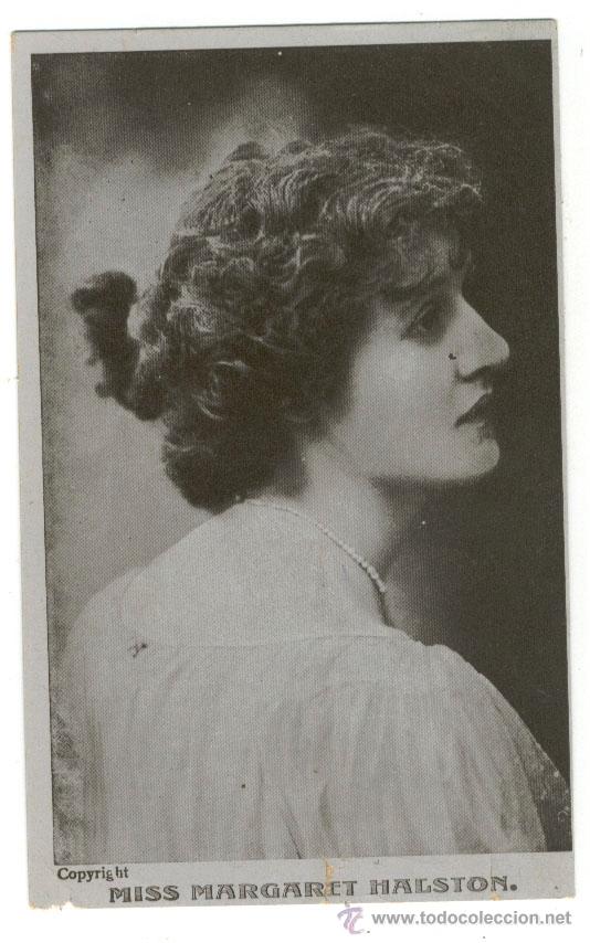 Postcards: Actriz Margaret HALSTAN