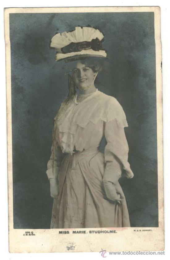 Postcards: Actriz Marie STUDHOLME