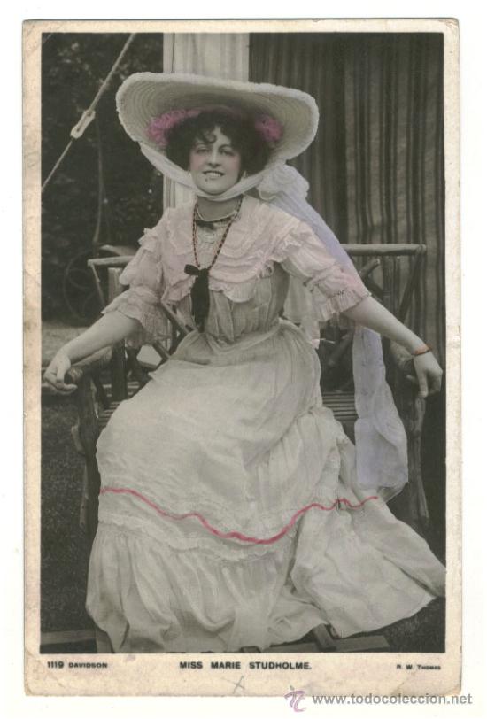 Postcards: Actriz Marie STUDHOLME
