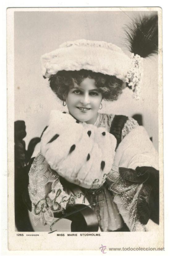 Postcards: Actriz Marie STUDHOLME
