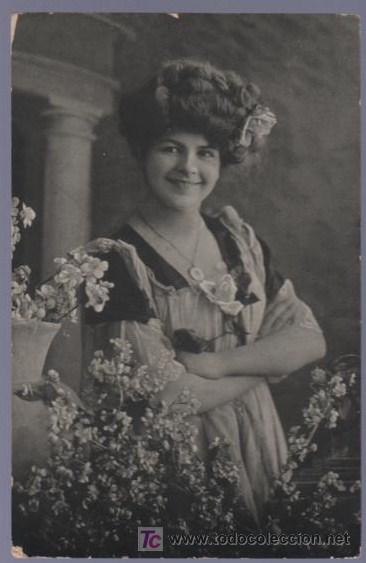 Postais: TARJETA POSTAL ANTIGUA DE MUJERES.