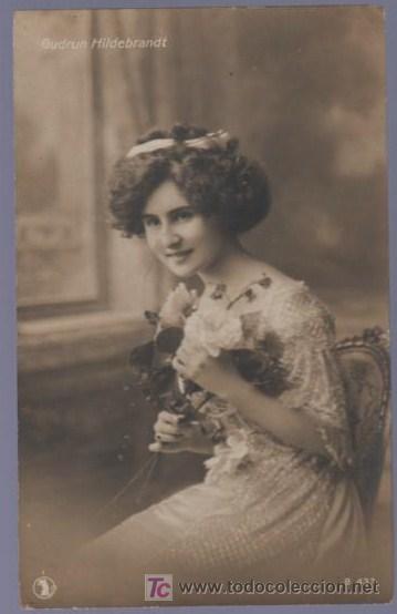 Postais: TARJETA POSTAL ANTIGUA DE MUJERES.