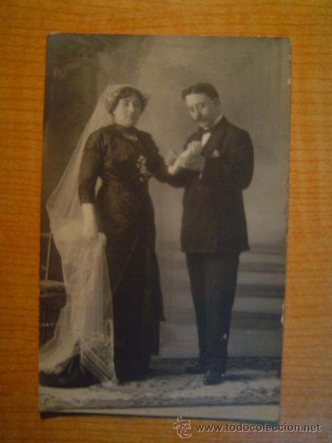 Postais: POSTAL PAREJA P.F. B ESCRITA EN EL A&Ntilde;O 1914