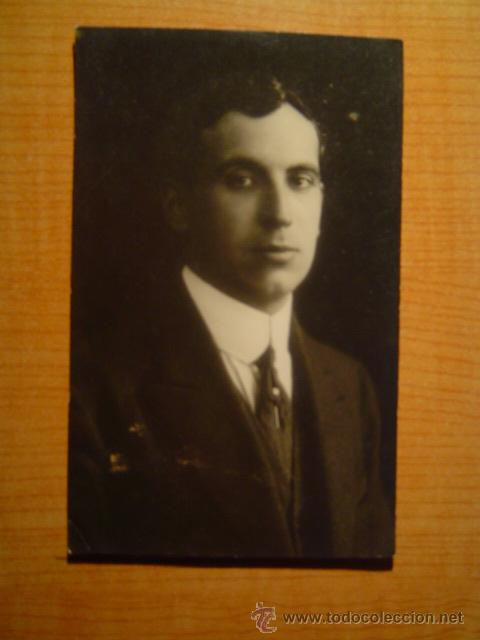 Postais: POSTAL HOMBRE ATAMP HERE ESCRITA EN EL A&Ntilde;O 1918