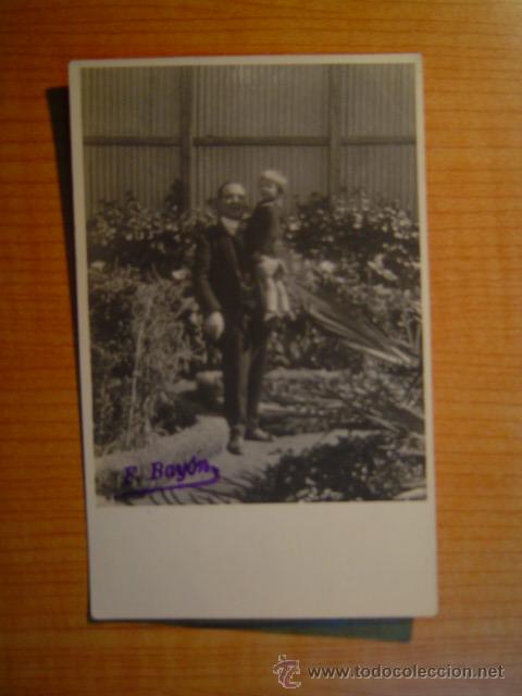 Postales: POSTAL PADRE CON SU HIJO F. BAYON SIN CIRCULAR