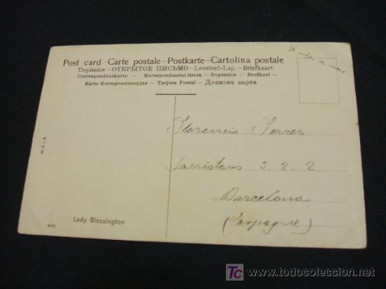 Postales: LADY BLESSINGTON - - Foto 2