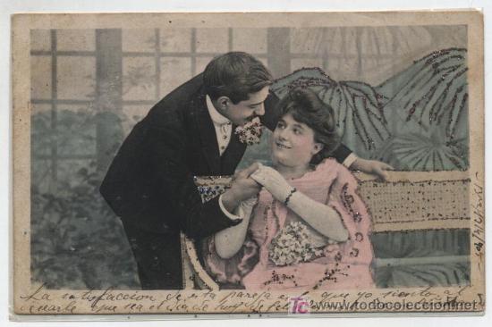 Postkarten: Postal Italiana. Franqueado y fechado en 1905.