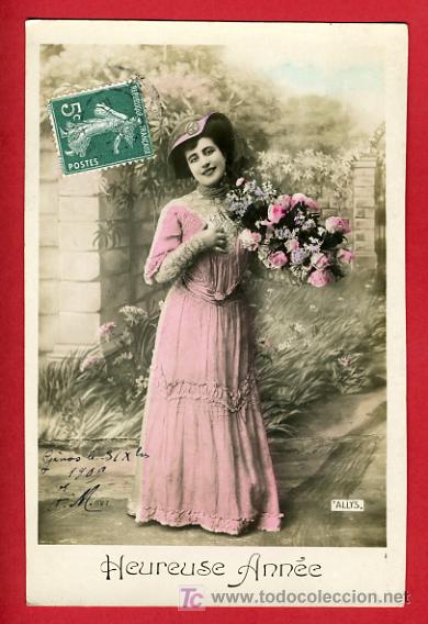 Postales: POSTAL, ARTISTA, CUPLETISTA, HEUREUSE ANNEE,      P39312