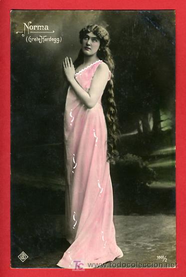 Postales: POSTAL, ARTISTA, CUPLETISTA, NORMA,      P39377