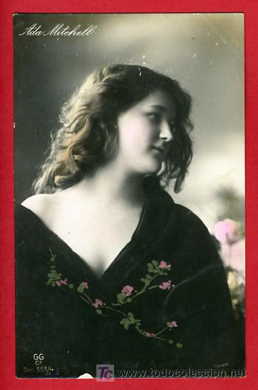 Cartoline: POSTAL, ARTISTA, CUPLETISTA, ADA MITCHELL,      P39385