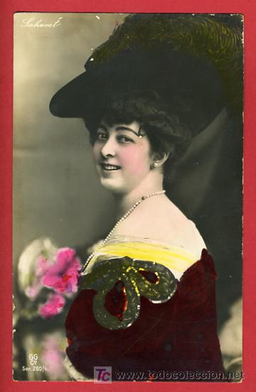 Postales: POSTAL, ARTISTA, CUPLETISTA, SAHARET,      P39400F