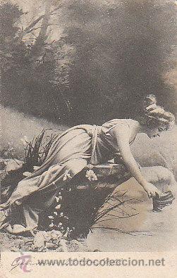 Cartoline: escena griega, circulada en 1913 (ver dorso)