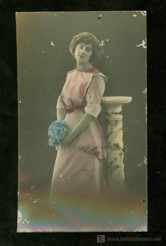 Postais: TARJETA POSTAL ANTIGUA DE MUJERES.