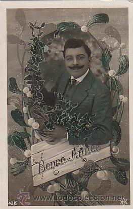 Postales: Feliz a&ntilde;o nuevo, - Foto 1