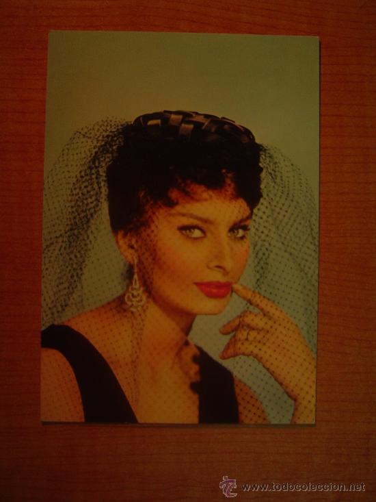 Cartoline: POSTAL SOPHIA LOREN N&ordm; 85 SIN CIRCULAR