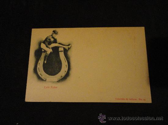 Postales: TARJETA POSTAL ANTIGUA DE LULU TABOR, COLECCION DE BELLEZAS N&ordm; 24. DORSO SIN DIVIDIR,