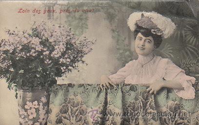 Postales: postal rom&aacute;ntica - Foto 1