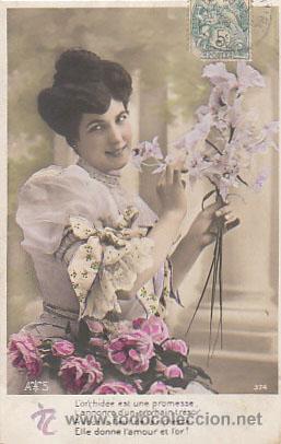 Postales: postal rom&aacute;ntica - Foto 1