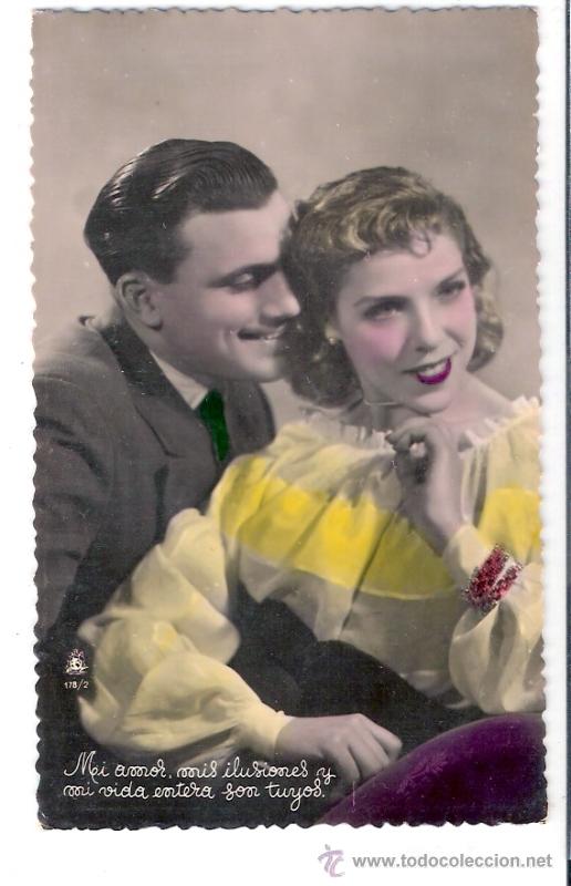 Postais: TARJETA POSTAL ANTIGUA DE PAREJAS. N&ordm;178/2.