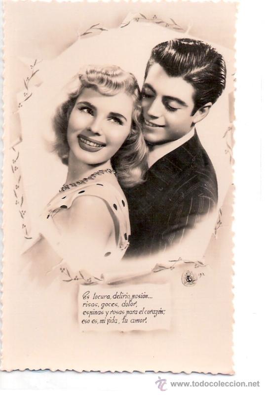Postais: TARJETA POSTAL ANTIGUA DE PAREJAS. N&ordm;13/2.