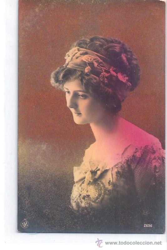 Postais: TARJETA POSTAL ANTIGUA DE MUJER. N&ordm;2696, N.P.G.