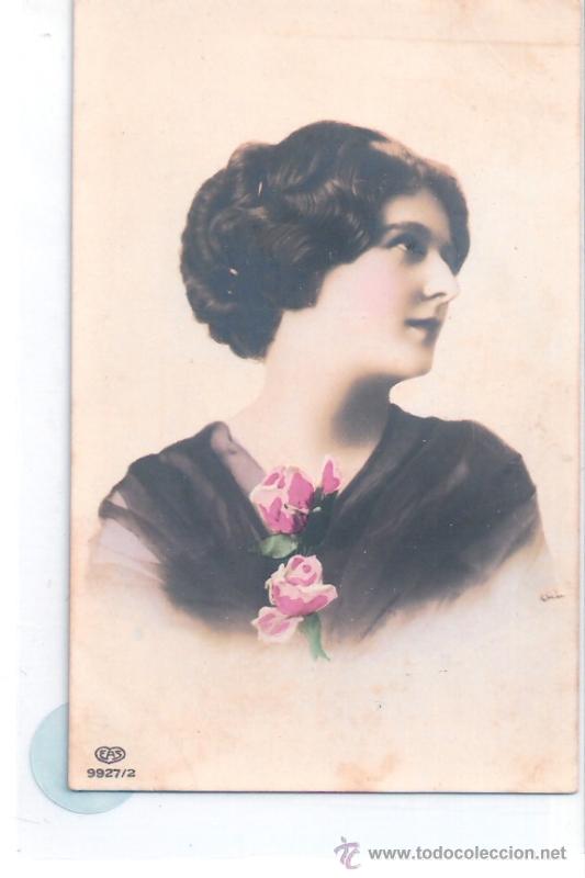 Postais: TARJETA POSTAL ANTIGUA DE MUJER. N&ordm;9927/2, EAS.