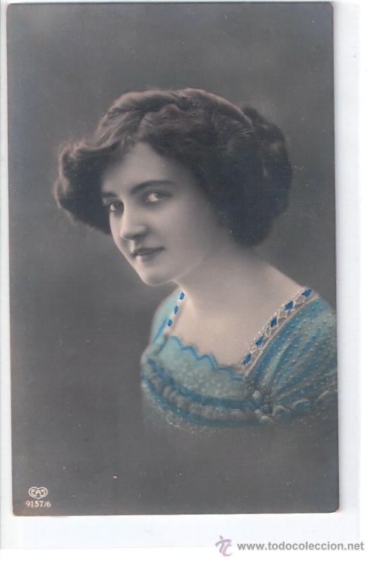 Postais: TARJETA POSTAL ANTIGUA DE MUJER. N&ordm;9157/6, EAS.