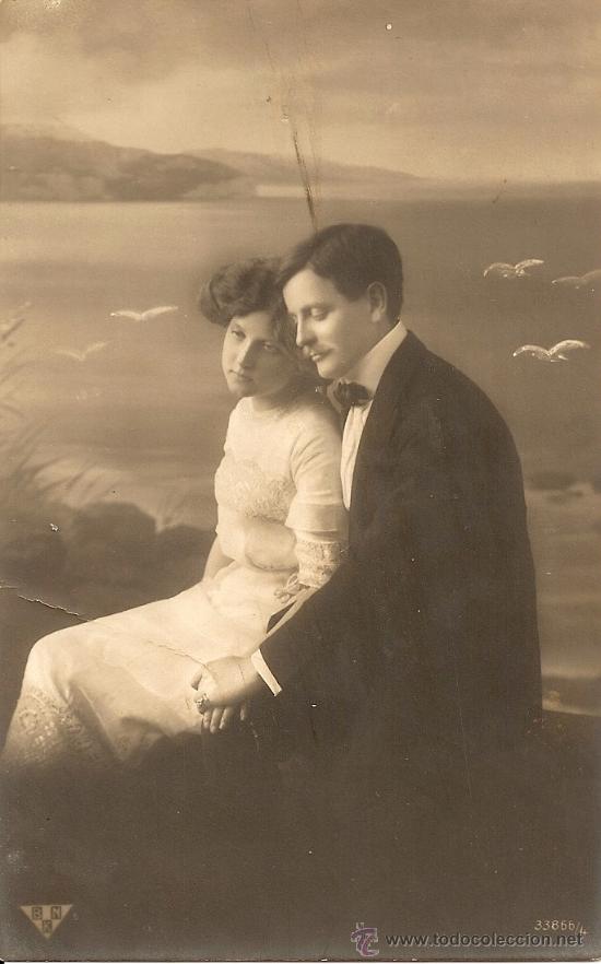 Cartoline: ANTIGUA POSTAL ROMANTICA (CIRCA 1915)