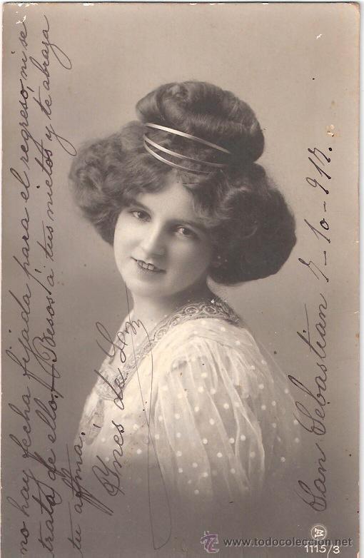 Postais: TARJETA POSTAL ANTIGUA DE GALANTES Y MUJERES. N&ordm; 1115/3. EDC. P.M.