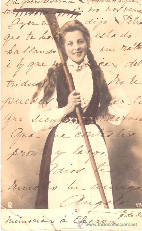 Postkarten: TARJETA POSTAL ANTIGUA DE GALANTES Y MUJERES. N&ordm; 8351, EDC. R.P.M.