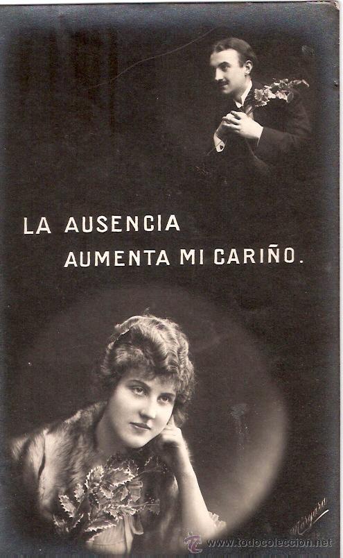 Cartoline: TARJETA POSTAL ANTIGUA DE GALANTES Y MUJERES. MARGARA.