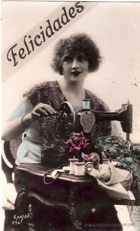 Postais: TARJETA POSTAL ANTIGUA DE GALANTES Y MUJERES. N&ordm; 610. REYES.