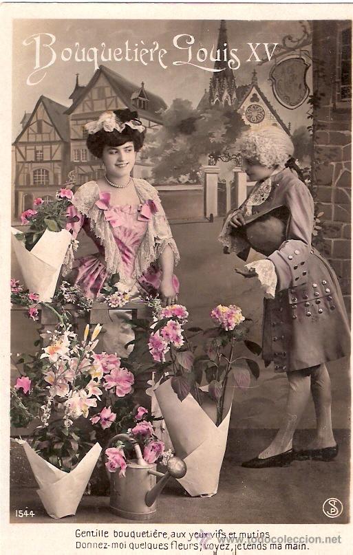 Postais: TARJETA POSTAL ANTIGUA DE GALANTES Y MUJERES. N&ordm; 1544. I.S.P.