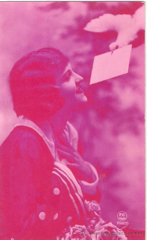 Cartoline: TARJETA POSTAL ANTIGUA DE MUJER. N&ordm; 2925. P.C., PARIS.