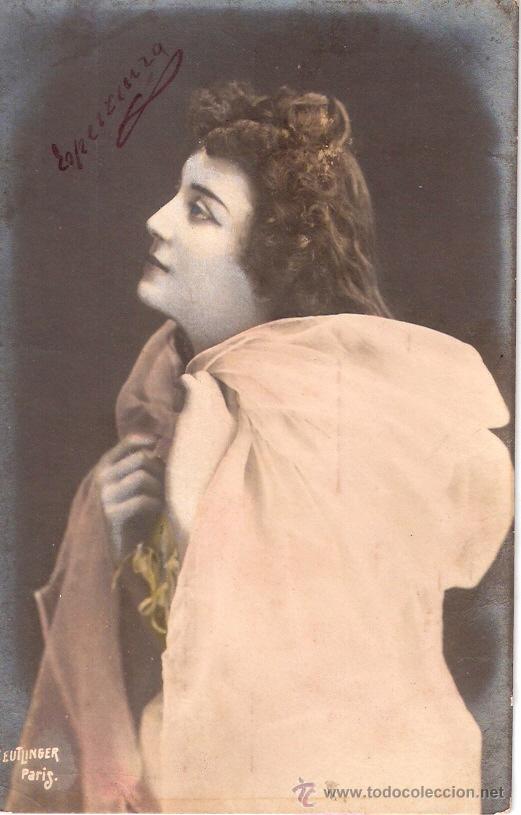 Cartoline: TARJETA POSTAL ANTIGUA DE MUJER. REUTLINGER, PARIS
