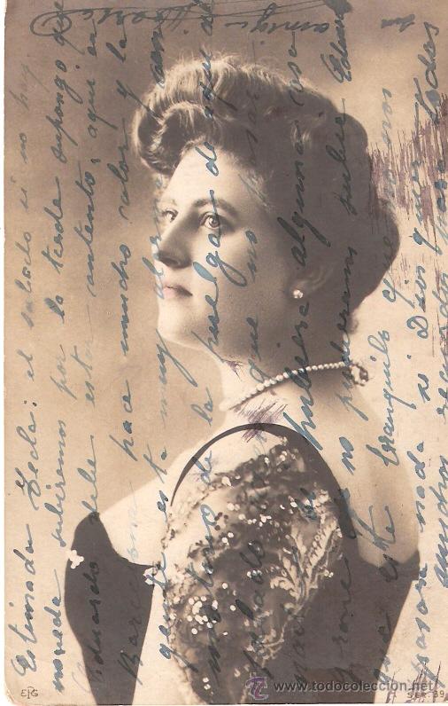 Cartoline: TARJETA POSTAL ANTIGUA DE MUJER. N&ordm; 39/3. E.P.G.