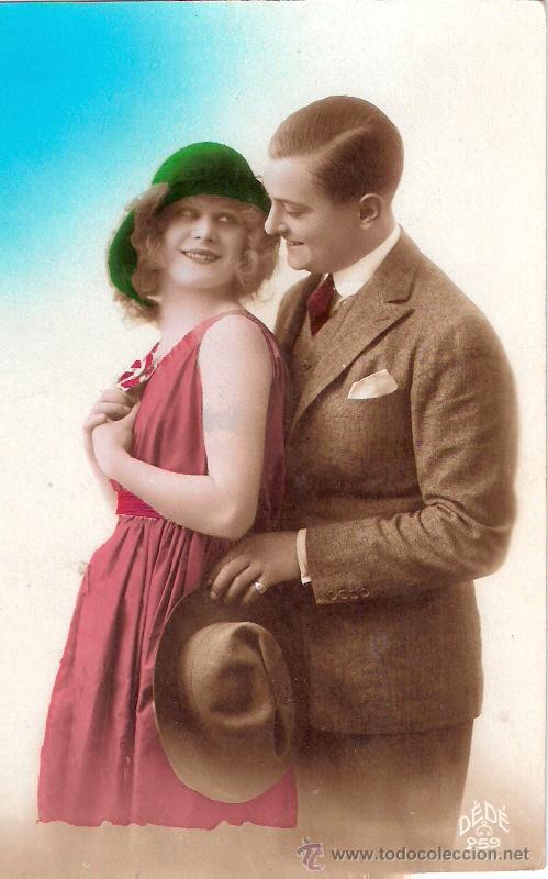 Cartoline: TARJETA POSTAL ANTIGUA DE PAREJAS. N&ordm; 259.