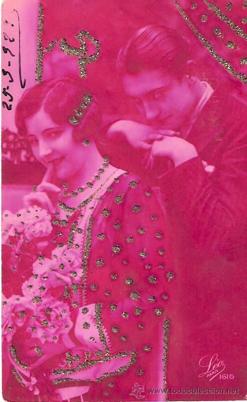 Cartoline: TARJETA POSTAL ANTIGUA DE PAREJAS. N&ordm; 116.