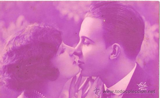 Cartoline: TARJETA POSTAL ANTIGUA DE PAREJAS. N&ordm; 3063.