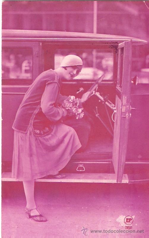 Cartoline: TARJETA POSTAL ANTIGUA DE MUJER. N&ordm; 3511.