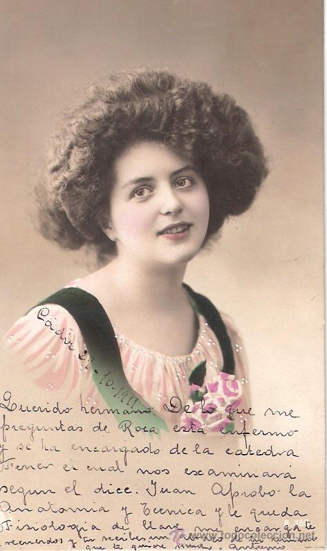 Cartoline: TARJETA POSTAL ANTIGUA DE MUJER. N&ordm; B.360.