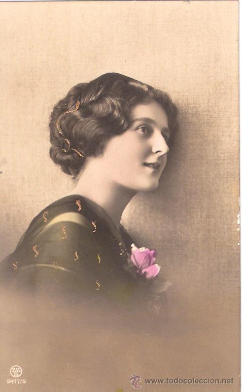 Postais: TARJETA POSTAL ANTIGUA DE MUJER. N&ordm; 5477/5.