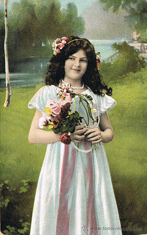 Postais: TARJETA POSTAL ANTIGUA, TEM&Aacute;TICA, GALANTES Y MUJERES