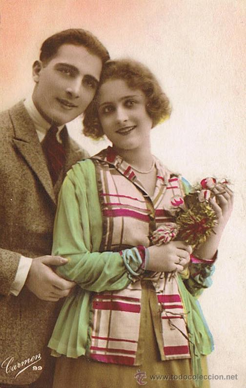 Postais: TARJETA POSTAL ANTIGUA, TEM&Aacute;TICA, GALANTES Y MUJERES