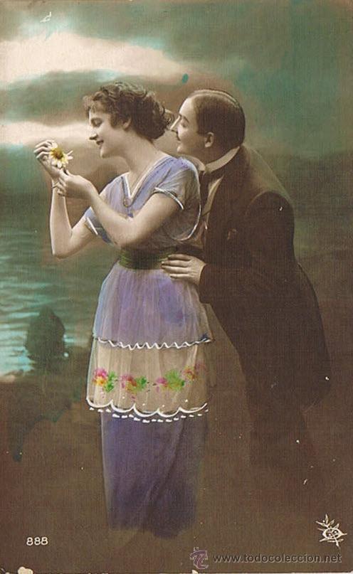 Postales: TARJETA POSTAL ANTIGUA, TEM&Aacute;TICA, GALANTES Y MUJERES