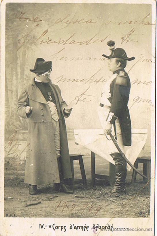Postales: TARJETA POSTAL ANTIGUA, TEM&Aacute;TICA, GALANTES Y MUJERES, 23 MARZO 1.904