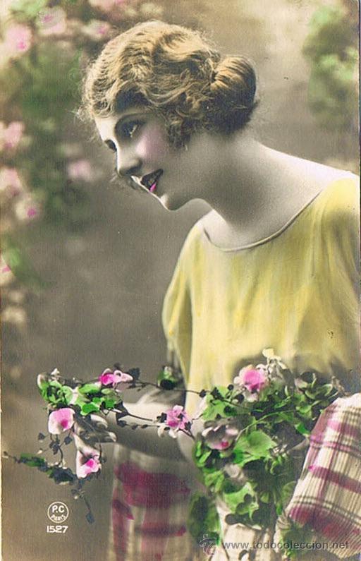 Cartes Postales: TARJETA POSTAL ANTIGUA, TEM&Aacute;TICA, GALANTES Y MUJERES, 15 OCTUBRE 1.926