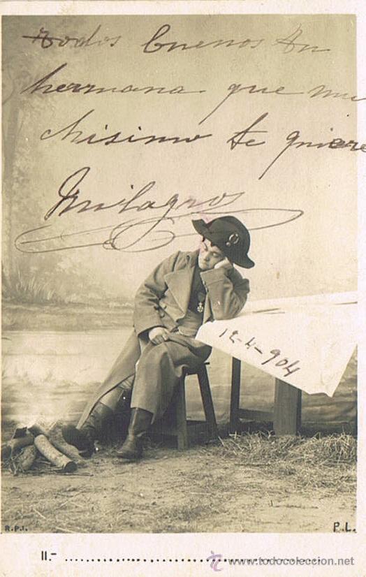 Cartes Postales: TARJETA POSTAL ANTIGUA, TEM&Aacute;TICA, GALANTES Y MUJERES, 12 ABRIL 1.904