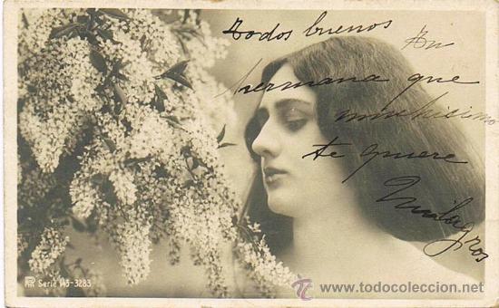 Cartes Postales: TARJETA POSTAL ANTIGUA, TEM&Aacute;TICA, GALANTES Y MUJERES, 14 FEBRERO 1.904