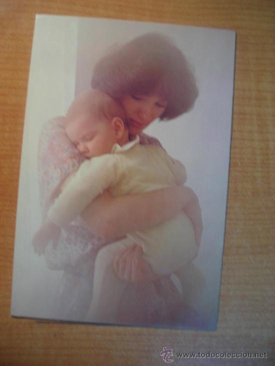 Postales: POSTAL MADRE CON EL HIJO SIN CIRCULAR - Foto 1